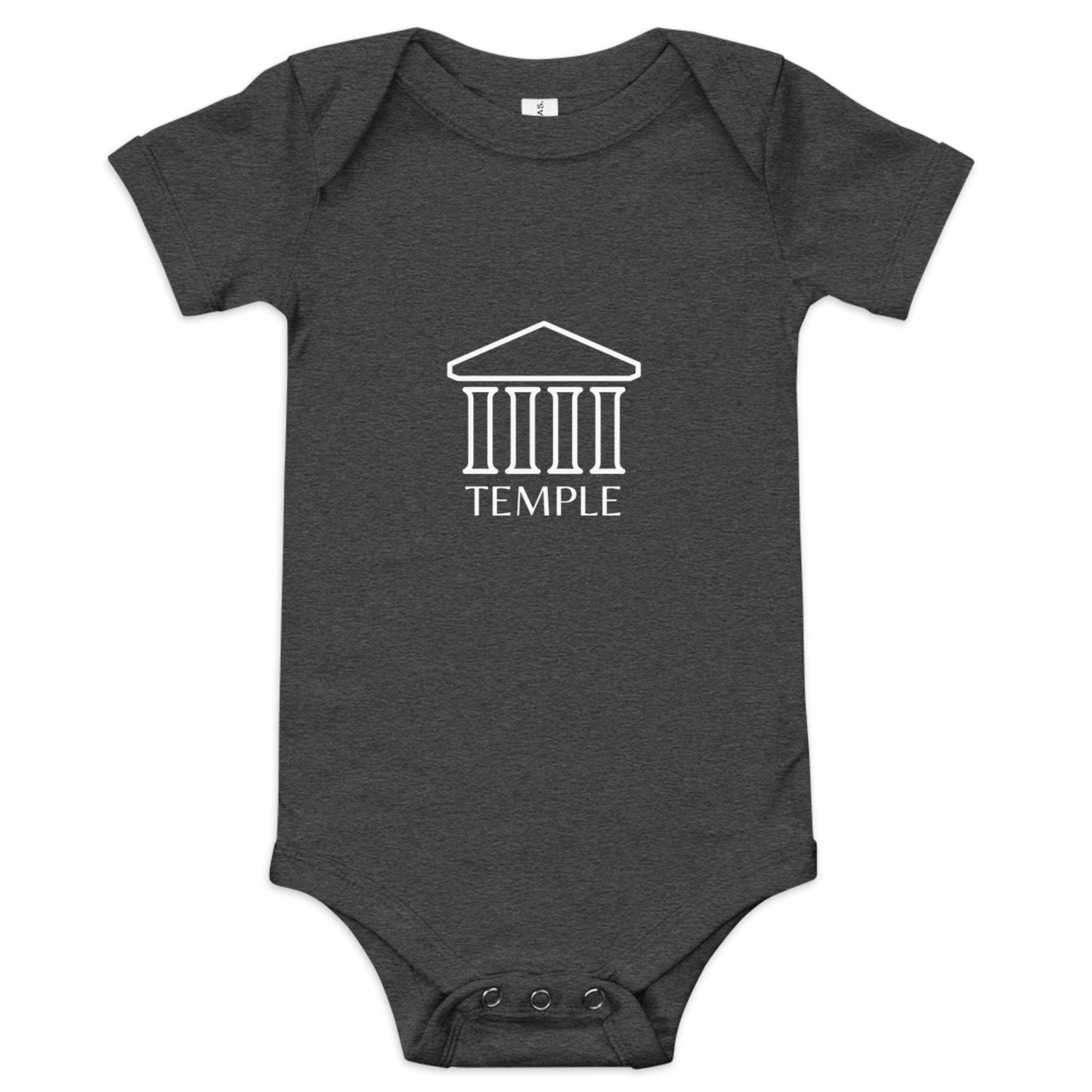 TEMPLE - Baby short sleeve onesie