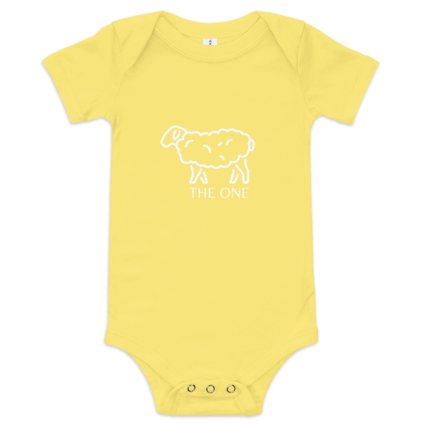 THE ONE- Baby short sleeve onesie