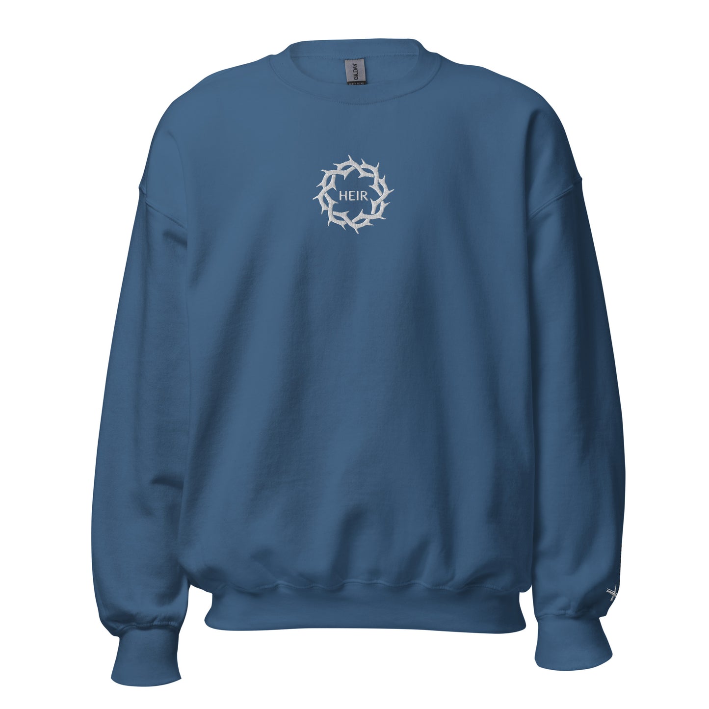Unisex Charcoal & Indigo Blue HEIR Sweatshirt - True Identity