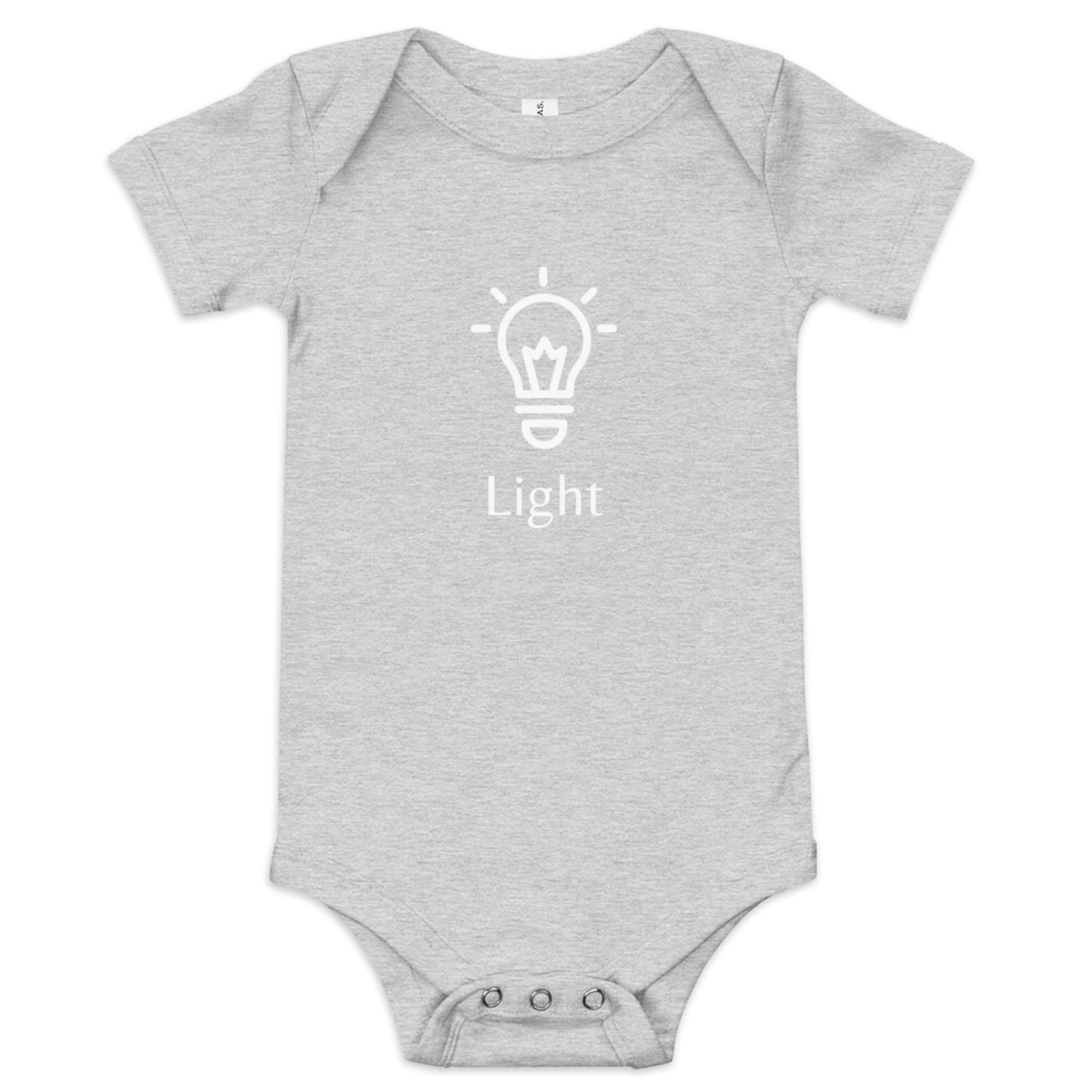 LIGHT - Baby short sleeve onesie