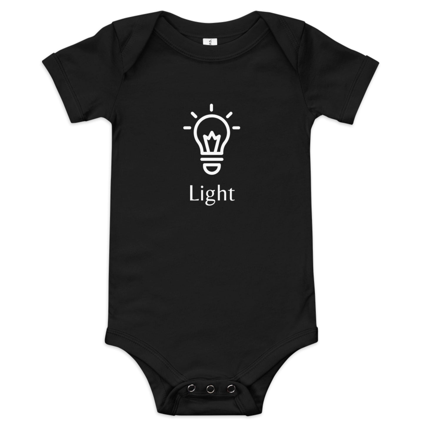 LIGHT - Baby short sleeve onesie