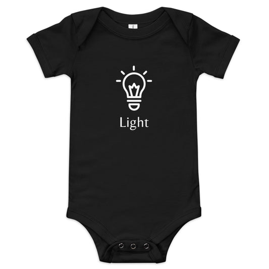 LIGHT - Baby short sleeve onesie