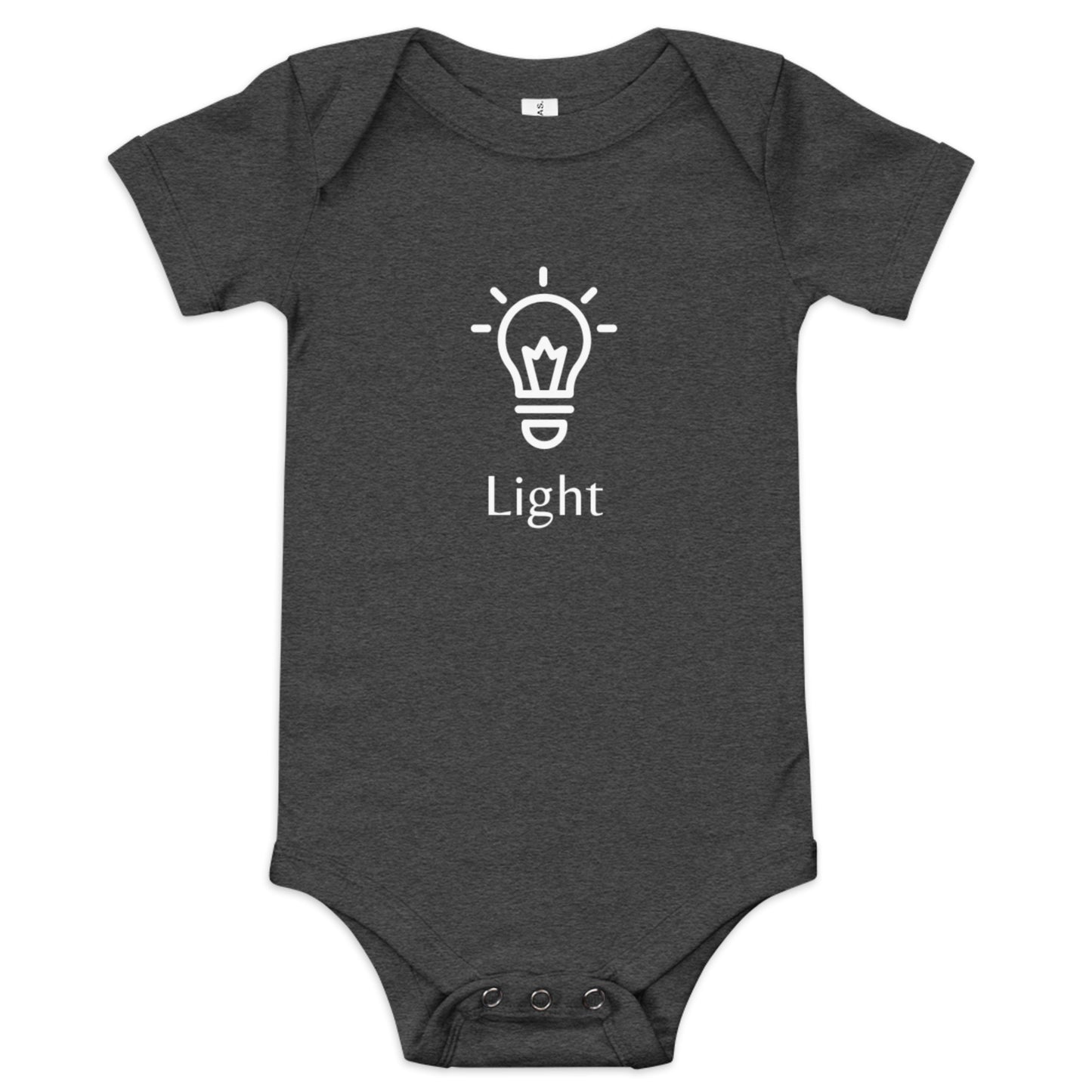 LIGHT - Baby short sleeve onesie