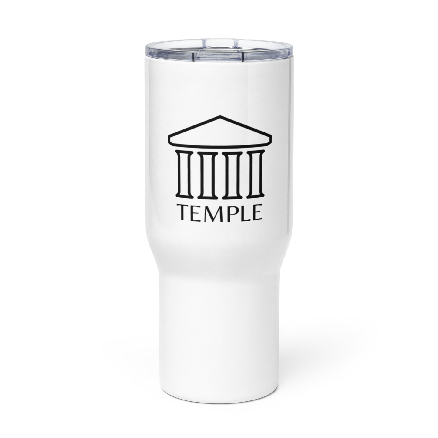 TEMPLE - Travel mug with a handle