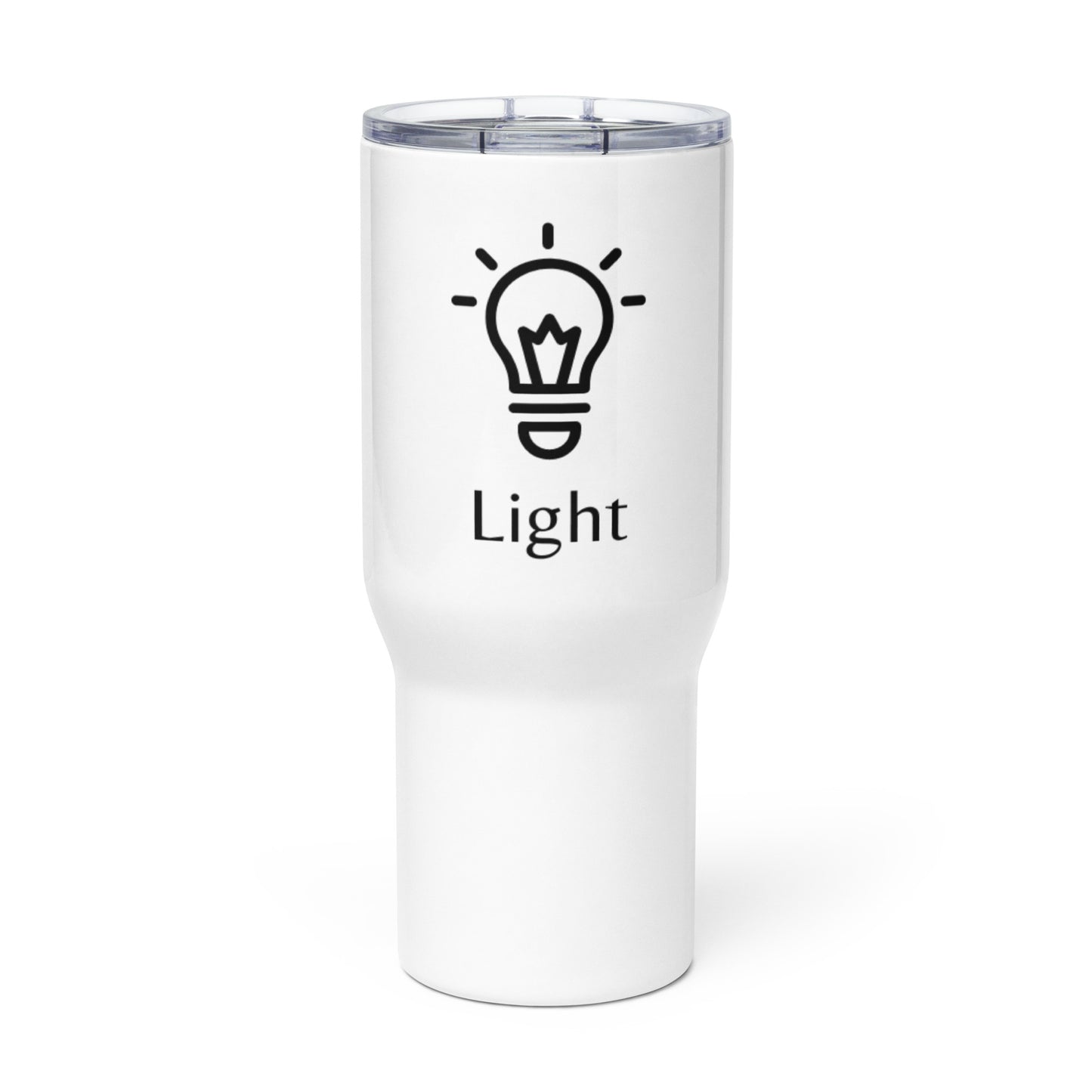LIGHT - Travel mug with a handle