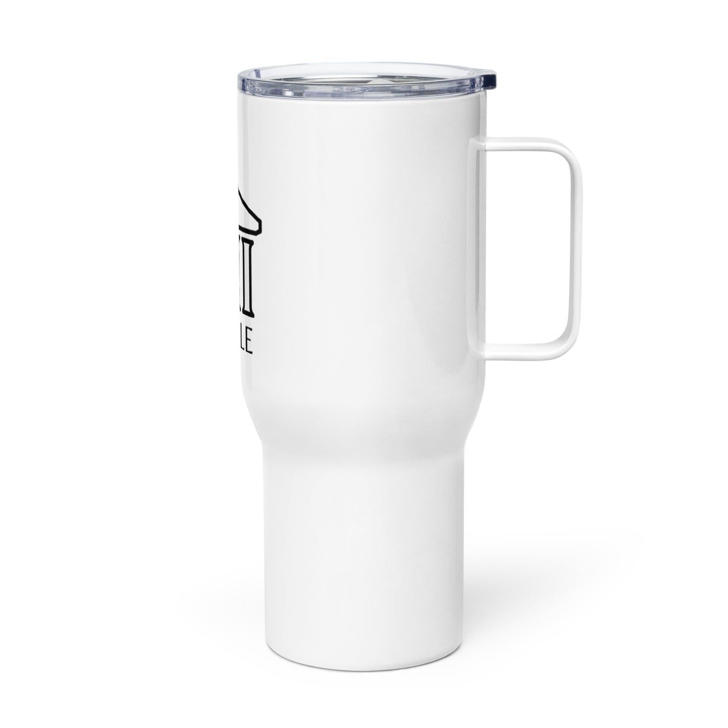 TEMPLE - Travel mug with a handle