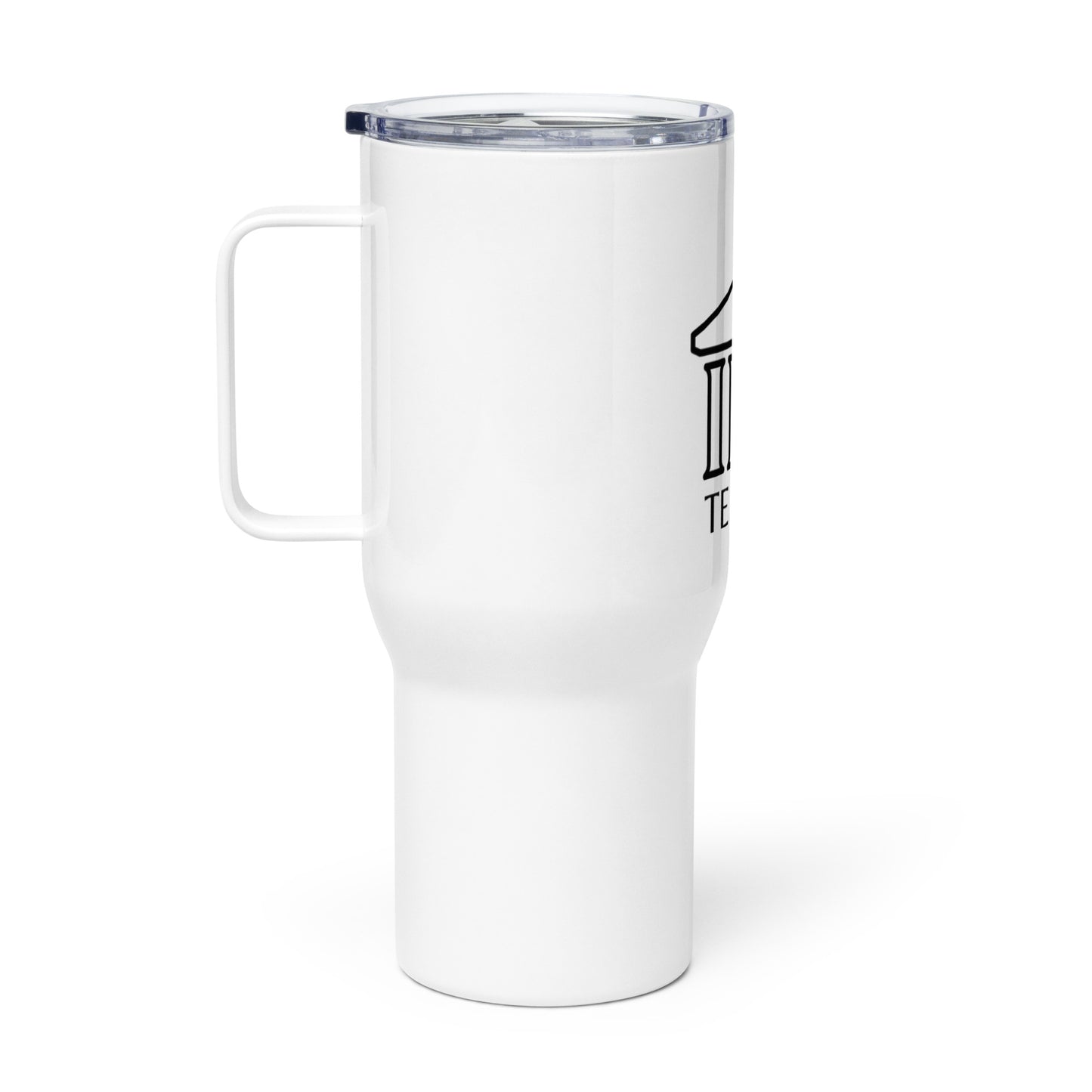 TEMPLE - Travel mug with a handle