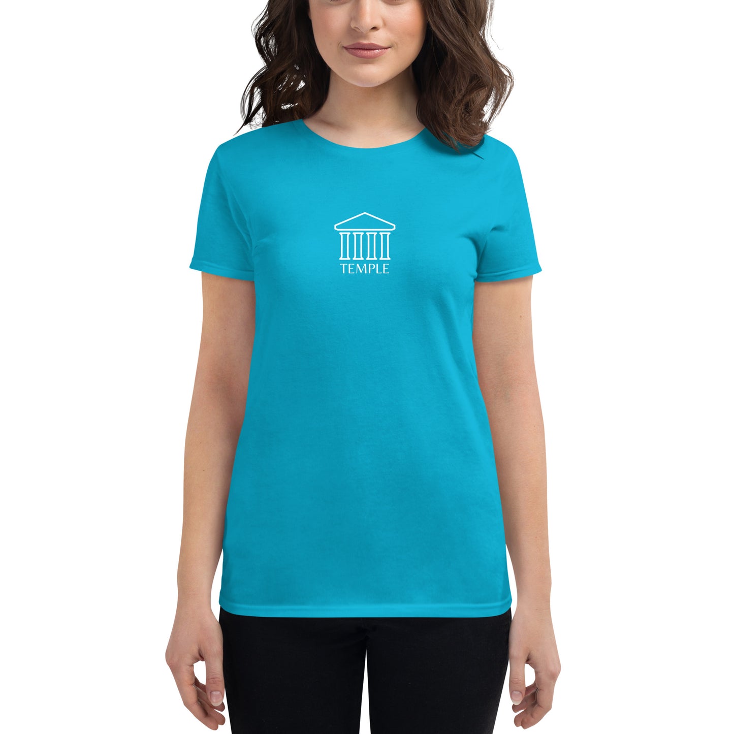 TEMPLE Women's short sleeve t-shirt